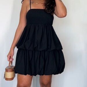 Black Dress. Thin Strap. Size Small